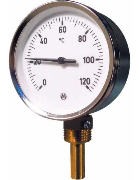 Thermomètre 0 à 120°                                                                                                                                                                                     THERMIQUE EQUIPEMENT CHAUFFERIE EQUIPEMENT CHAUFFERIE THERMADOR SA
