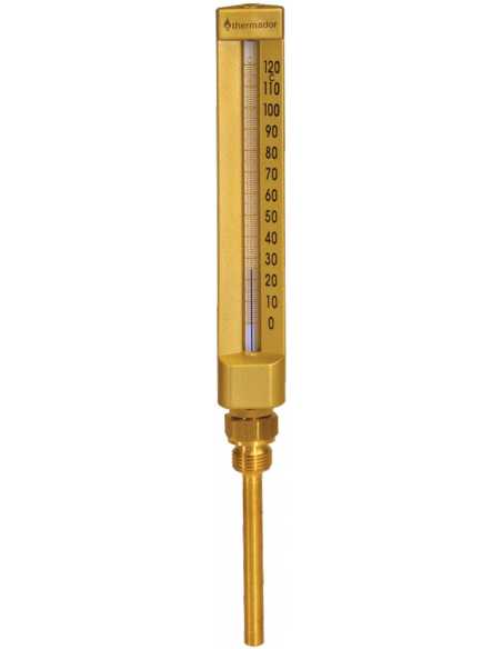 Thermomètre industrie 0 à 120°                                                                                                                                                                           THERMIQUE EQUIPEMENT CHAUFFERIE EQUIPEMENT CHAUFFERIE THERMADOR SA