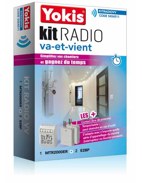 Kit radio micro module POWER                                                                                                                                                                             ELECTRICITE COURANT FAIBLES ET VDI DOMOTIQUE ET COMMUNICATION