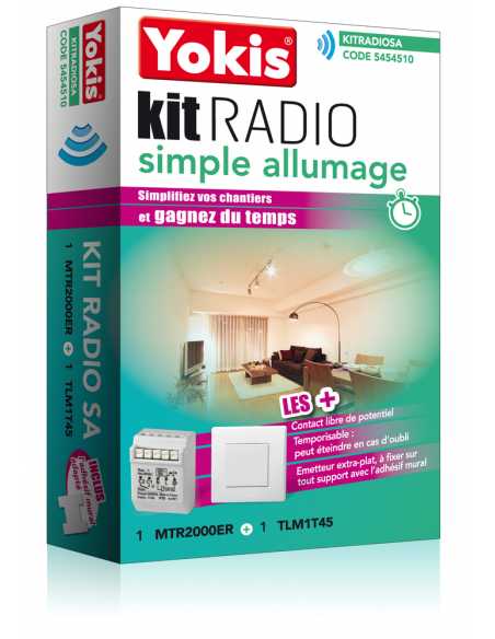 Kit radio micro module POWER                                                                                                                                                                             ELECTRICITE COURANT FAIBLES ET VDI DOMOTIQUE ET COMMUNICATION