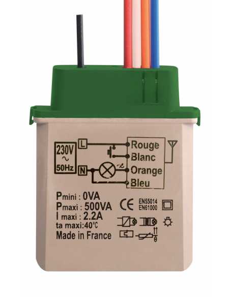 Télévariateur radio encastrable                                                                                                                                                                          ELECTRICITE TERTIAIRE MODULAIRE 