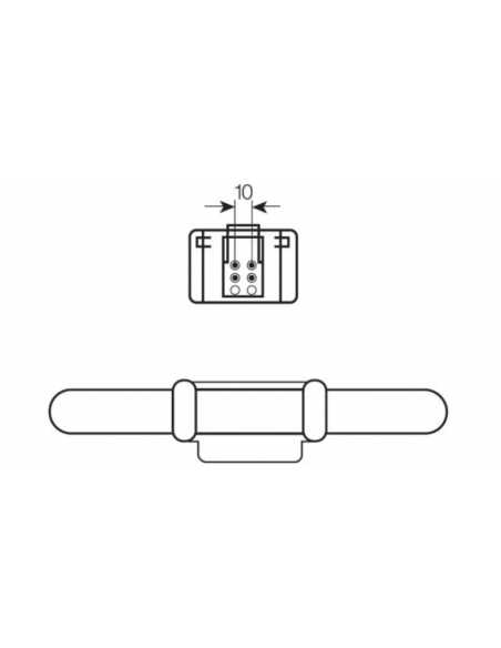 Lampe fluorescente CFL square 835 4PIN GR10                                                                                                                                                              ELECTRICITE ECLAIRAGE SOURCES LEDVANCE SASU