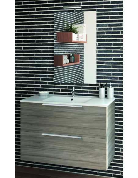 Ensemble EVA coulissant 90cm                                                                                                                                                                             SANITAIRE MEUBLE DE SALLE DE BAIN MEUBLE ET PLAN MDD