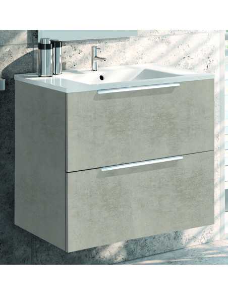 Caisson EVA 70cm 2 coulissants                                                                                                                                                                           SANITAIRE MEUBLE DE SALLE DE BAIN MEUBLE ET PLAN MDD NEOFORM INDUSTIES SAS(NEOVA)