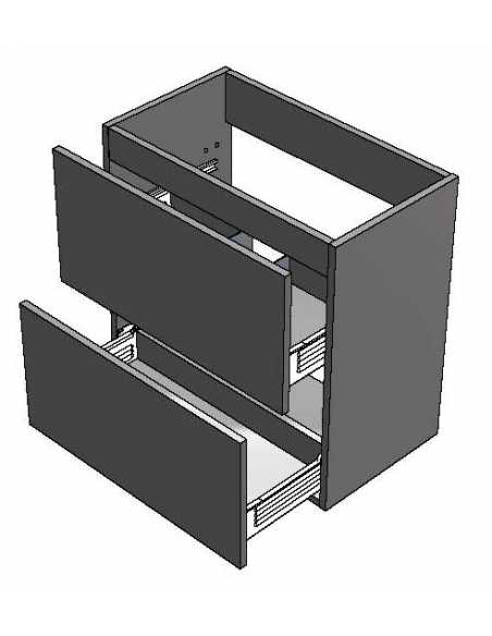 Caisson REDUCTO à tiroirs                                                                                                                                                                                SANITAIRE MEUBLE DE SALLE DE BAIN MEUBLE ET PLAN SDB