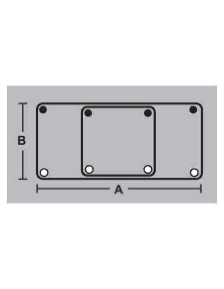 Chevêtre extenssible de 40 à 60 cm                                                                                                                                                                       ACIER ACIER BATIMENT ARMATURE S.A.B.T.P. SARL