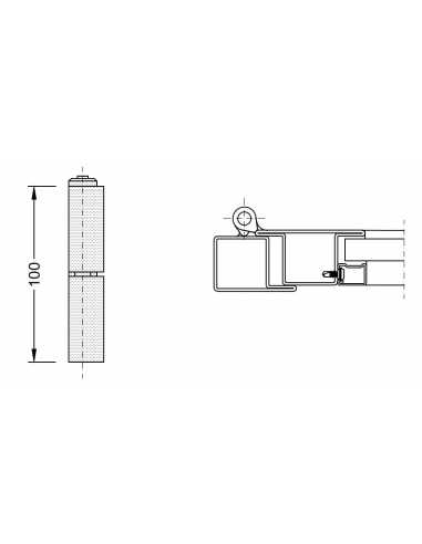 Paumelle                                                                                                                                                                                                 ACIER MENUISERIE ACIER SOCOMAL ACCESSOIRE MENUISERIE SOCOMAL SOCOMAL S.A.S.