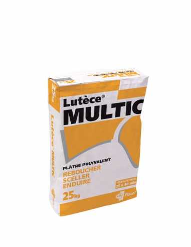 Plâtre Lutèce Multic                                                                                                                                                                                     MATERIAUX POUDRE PLATRE PLACOPLATRE SA