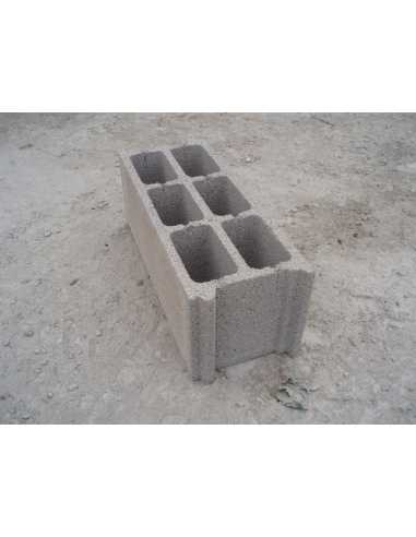 Bloc creux 20x20x50                                                                                                                                                                                      MATERIAUX STRUCTURE BLOC A BATIR HERMET  SAS