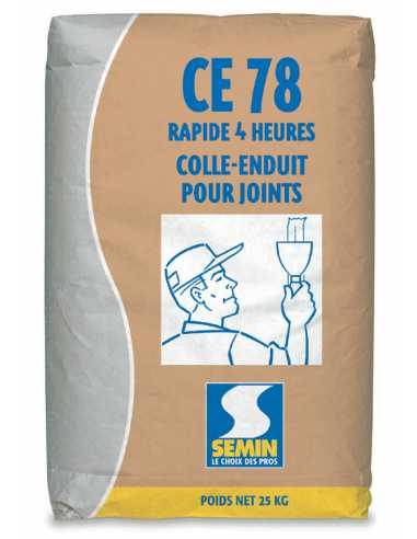 Enduit joint SEMIN                                                                                                                                                                                       MATERIAUX PLATRERIE ENDUIT A JOINT SEMIN