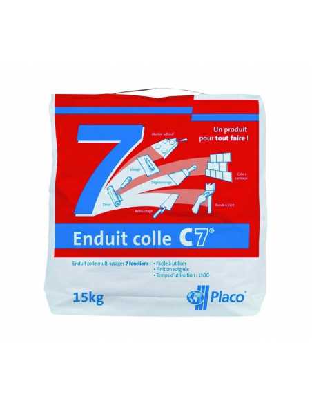 Enduit colle multifonction PLACOPLATRE                                                                                                                                                                   MATERIAUX PLATRERIE COLLE POUR DOUBLAGE PLACOPLATRE SA