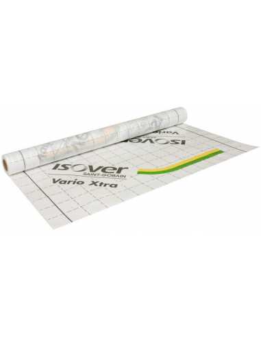 Membrane VARIO XTRA ISOVER                                                                                                                                                                               MATERIAUX ISOLATION ACCESSOIRE ISOLATION ETANCHEITE SAINT GOBAIN ISOVER