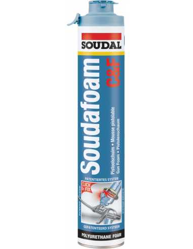 Mousse PU CLICK & FIX                                                                                                                                                                                    CONSOMMABLES CONSOMMABLES COLLES SOUDAL SAS