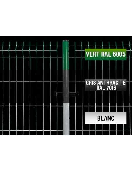 Panneau clôture RITMO MEDIUM                                                                                                                                                                             QUINCAILLERIE GRILLAGE CLOTURE TREFILES GRILLAGE+POTEAUX PANNEAUX RIVISA ICM  SA