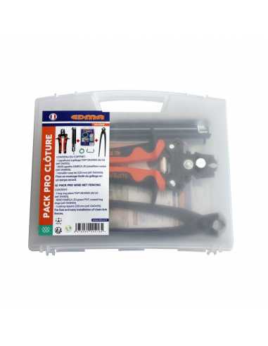 Pack pro clôture                                                                                                                                                                                         QUINCAILLERIE GRILLAGE CLOTURE TREFILES ACCESSOIRES GRILLAGE EDMA SAS