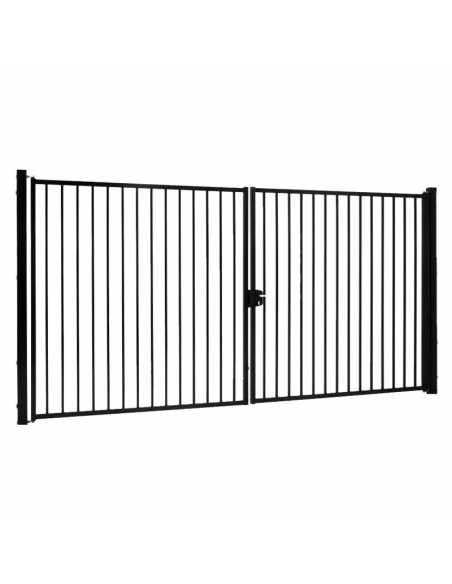 Portail MEDIUM 2 vantaux                                                                                                                                                                                 QUINCAILLERIE GRILLAGE CLOTURE TREFILES PORTAIL/PORTILLON RIVISA ICM  SA