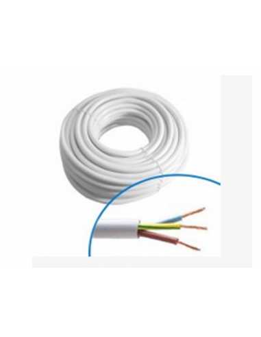 Câble H05 VV-F couronne de 50ML                                                                                                                                                                          ELECTRICITE FILS ET CABLES CABLES DOMESTIQUES ID CABLES