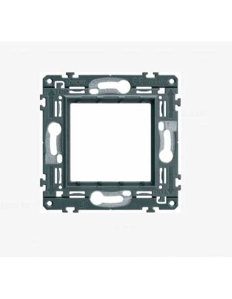 Support GALLERY 2 modules                                                                                                                                                                                ELECTRICITE HABITAT APPAREILLAGE et MODULAIRE ULTRA TERMINAL HAGER HAGER SAS