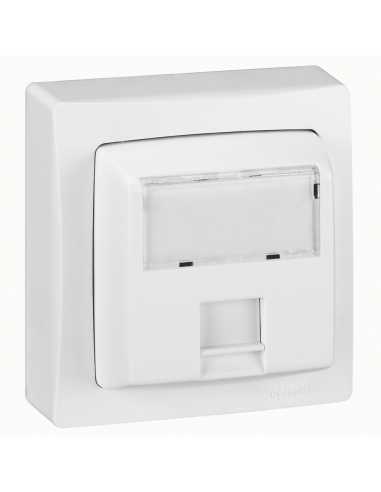 Prise RJ45 FTP complet en saillie                                                                                                                                                                        ELECTRICITE HABITAT APPAREILLAGE et MODULAIRE ULTRA TERMINAL LEGRAND ELECTIS