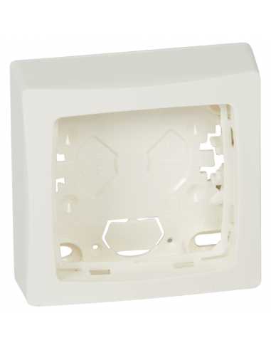 Cadre 1 poste composable en saillie                                                                                                                                                                      ELECTRICITE HABITAT APPAREILLAGE et MODULAIRE ULTRA TERMINAL LEGRAND ELECTIS