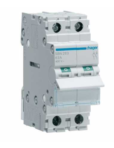 Interrupteur modulaire                                                                                                                                                                                   ELECTRICITE HABITAT APPAREILLAGE et MODULAIRE MODULAIRE HAGER HAGER SAS