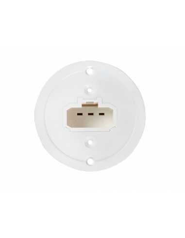 Couvercle d'applique DCL diam.67 pour boite CAPRICLIPS                                                                                                                                                   ELECTRICITE ACCESSOIRE HABITAT PETIT TERTI DOUILLE FICHE PRISE MULTIPRISE COOPER CAPRI SAS