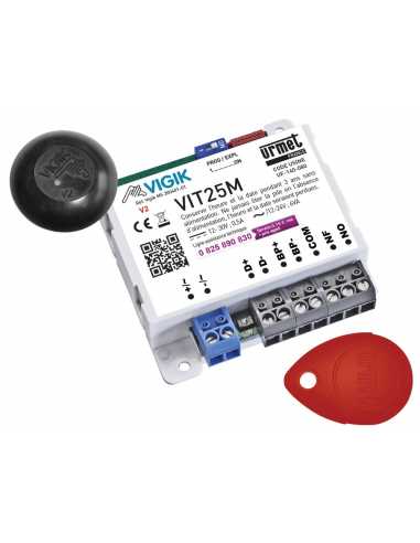 Kit VIGIK + résidents 1P COMPACT M                                                                                                                                                                       ELECTRICITE COURANT FAIBLES ET VDI CONTROLE ACCES ET INTERPHONIE URMET FRANCE -YOKIS