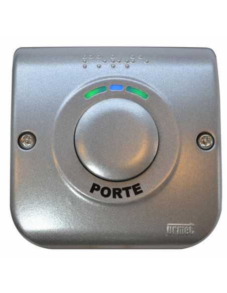 Bouton poussoir PMR 90x90 lumineux                                                                                                                                                                       ELECTRICITE COURANT FAIBLES ET VDI CONTROLE ACCES ET INTERPHONIE URMET FRANCE -YOKIS