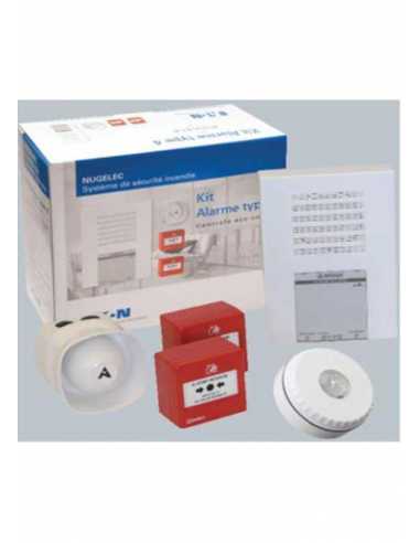 Kit valisette alarme incendie Type 4 Planète                                                                                                                                                             ELECTRICITE COURANT FAIBLES ET VDI ALARME INCENDIE COOPER SECURITE SAS