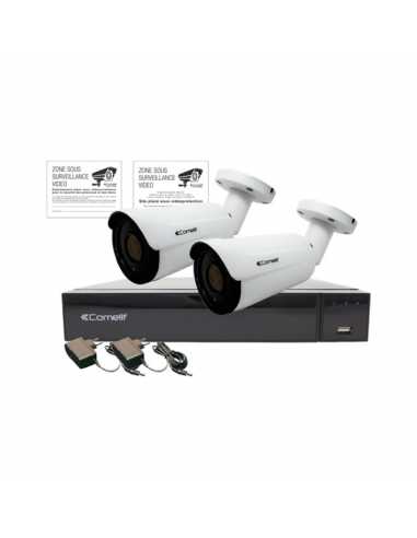 Kit AHD COMELIT                                                                                                                                                                                          ELECTRICITE COURANT FAIBLES ET VDI VIDEO SURVEILLANCE COMELIT IMMOTEC