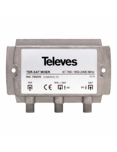 Coupleur MATV BIS 47.790                                                                                                                                                                                 ELECTRICITE COURANT FAIBLES ET VDI RECEPTION TERRESTRE SATELLITE TELEVES