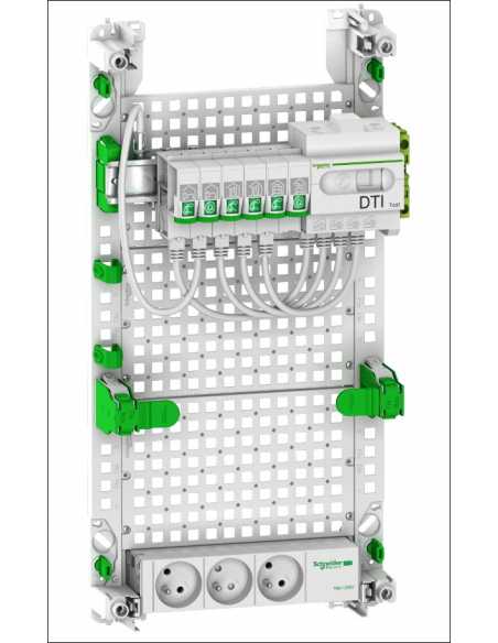 Coffret de communication pré-équipé VDI grade 2 TV BOX                                                                                                                                                   ELECTRICITE COURANT FAIBLES ET VDI VDI SCHNEIDER ELECTRIC FRANCE SAS