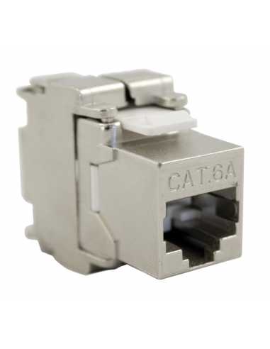 Connecteur RJ45 sans outil CAT6A blindé 360°                                                                                                                                                             ELECTRICITE COURANT FAIBLES ET VDI BAIE DE BRASSAGE/FIBRE C.A.E. GROUPE