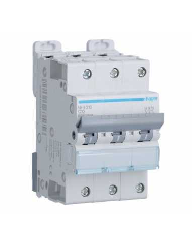 Disjoncteur 3P 6-10kA courbe C                                                                                                                                                                           ELECTRICITE TERTIAIRE MODULAIRE 