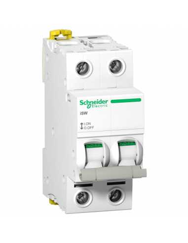 Interrupteur-sectionneur ACTI9 iSW 2P 415VAC                                                                                                                                                             ELECTRICITE TERTIAIRE MODULAIRE 