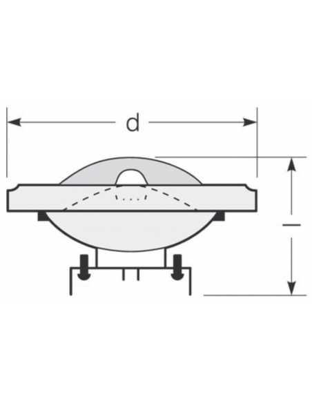 Lampe halogène AR111 ecoplus                                                                                                                                                                             ELECTRICITE ECLAIRAGE SOURCES LEDVANCE SASU