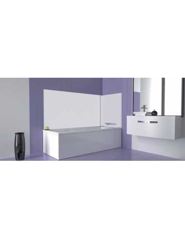 Habillage mural DECOFAST blanc extension droit 1 panneau                                                                                                                                                 SANITAIRE DOUCHE RECEVEUR DE DOUCHE SYNTHESE LAZER SARL