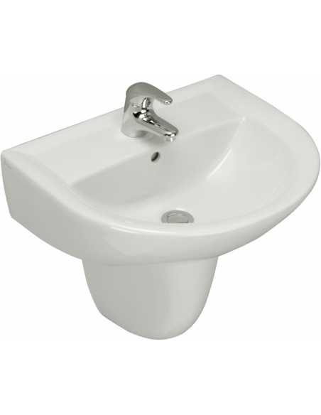 Lavabo et colonne ULYSSE 2                                                                                                                                                                               SANITAIRE CERAMIQUE LAVABO/COLONNE/BIDET IDEAL STANDARD FRANCE