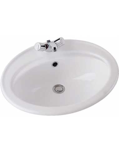 Vasque ULYSSE                                                                                                                                                                                            SANITAIRE CERAMIQUE VASQUE/LAVABO PLAN IDEAL STANDARD FRANCE