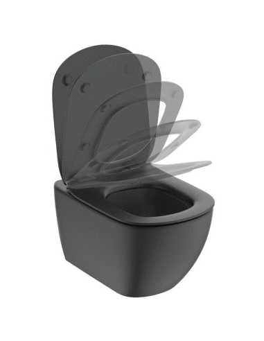 Pack wc suspendu TESI NOIR aquablade                                                                                                                                                                     SANITAIRE BATI/WC/BROYEUR WC SUSPENDU IDEAL STANDARD FRANCE