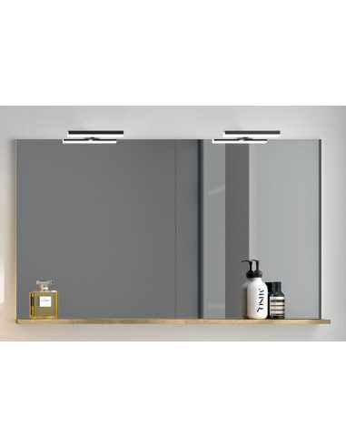 Miroir EVA 120cm panoramique                                                                                                                                                                             SANITAIRE MEUBLE DE SALLE DE BAIN MEUBLE ET PLAN MDD NEOFORM INDUSTIES SAS(NEOVA)