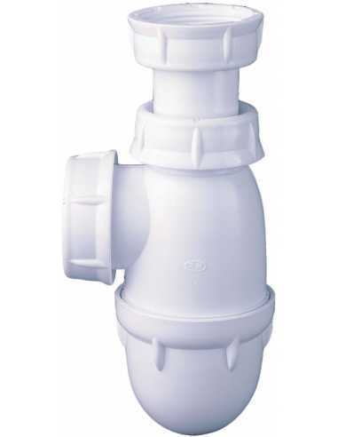 Siphon lavabo plastique                                                                                                                                                                                  SANITAIRE EQUIPEMENT SANITAIRE VIDAGE NICOLL SAS