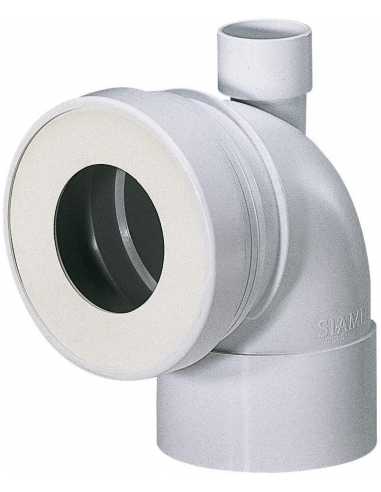 Pipe courte femelle C100FR avec repiquage                                                                                                                                                                SANITAIRE EQUIPEMENT SANITAIRE VIDAGE SIAMP CEDAP