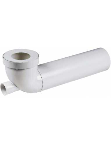 Pipe longue coudée mâle avec piquage 40mm                                                                                                                                                                SANITAIRE EQUIPEMENT SANITAIRE EQUIPEMENT WC NICOLL SAS