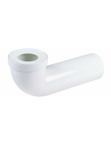 Pipe longue coudée mâle pour WC                                                                                                                                                                          SANITAIRE EQUIPEMENT SANITAIRE EQUIPEMENT WC NICOLL SAS