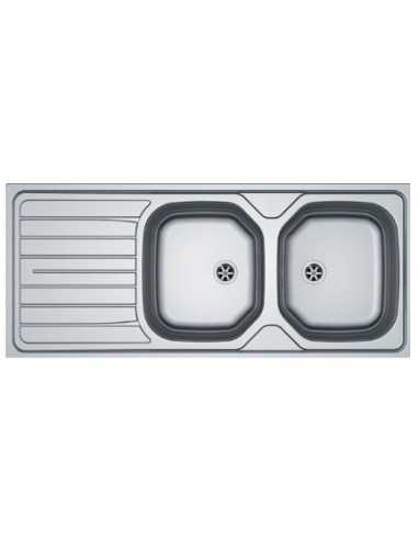 Evier inox REN 621 1160x500mm                                                                                                                                                                            SANITAIRE EVIER ACCESSOIRES CUISINE EVIER A ENCASTRER FRANKE FRANCE SAS