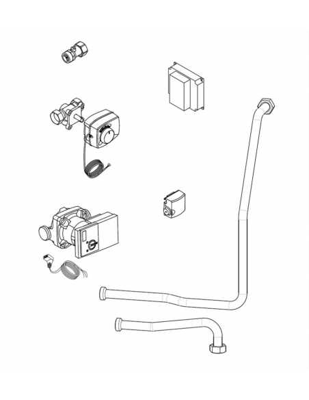 Kit 2ème circuit pour AXEO                                                                                                                                                                               THERMIQUE EQUIPEMENT CHAUFFERIE EQUIPEMENT CHAUFFERIE S.I.C.(POMPES A CHALEUR CHAUD)