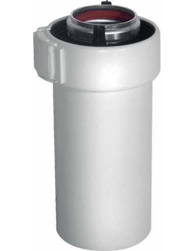 Conduit ALU/PVC 60/100                                                                                                                                                                                   THERMIQUE CHEMINEE VENTOUSE UBBINK