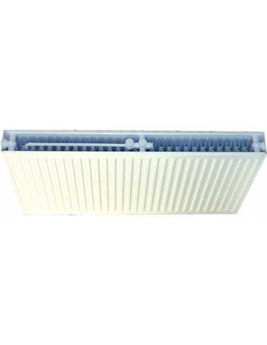 Radiateur acier horizontal SAMBA 22HB centraux 6 orifices                                                                                                                                                THERMIQUE EMETTEUR CORPS DE CHAUFFE RADIATEUR ACIER BDR THERMEA-DEDIETRICH CHAPPEE