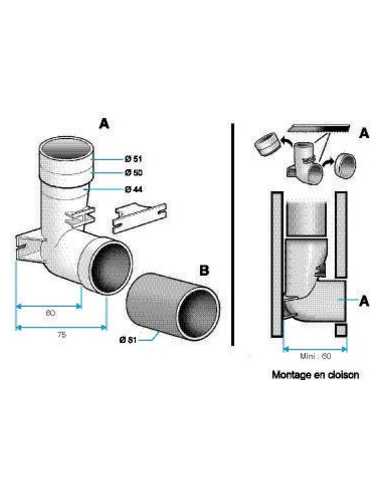 Contre prise Universelle                                                                                                                                                                                 THERMIQUE VENTILATION ASPIRATION CENTRALISEE ALDES FRANCE